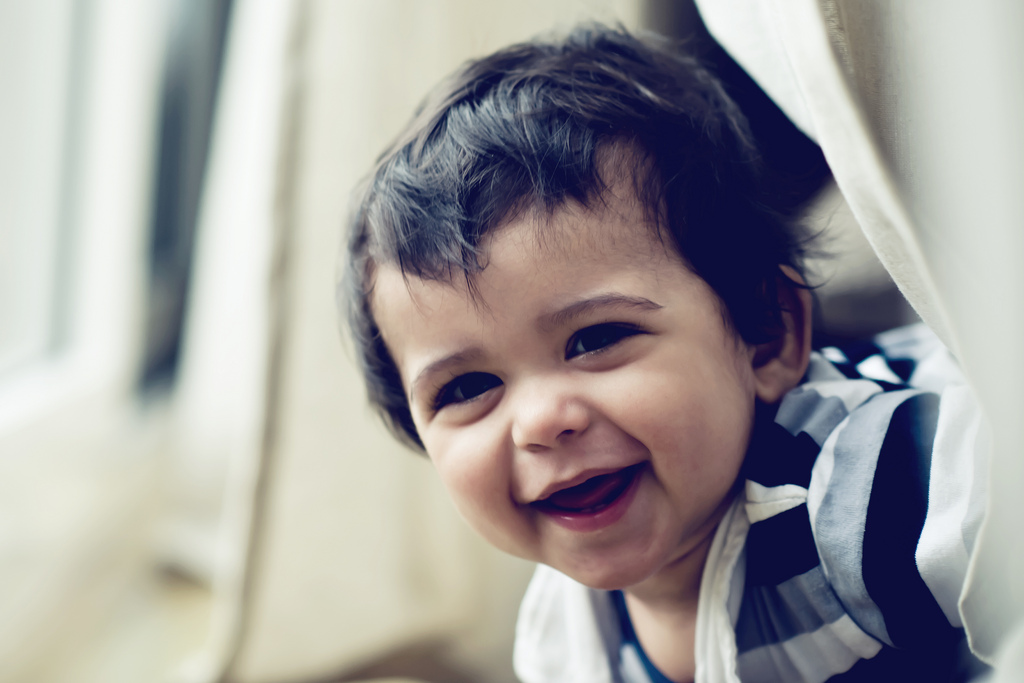 indian baby laugh photo